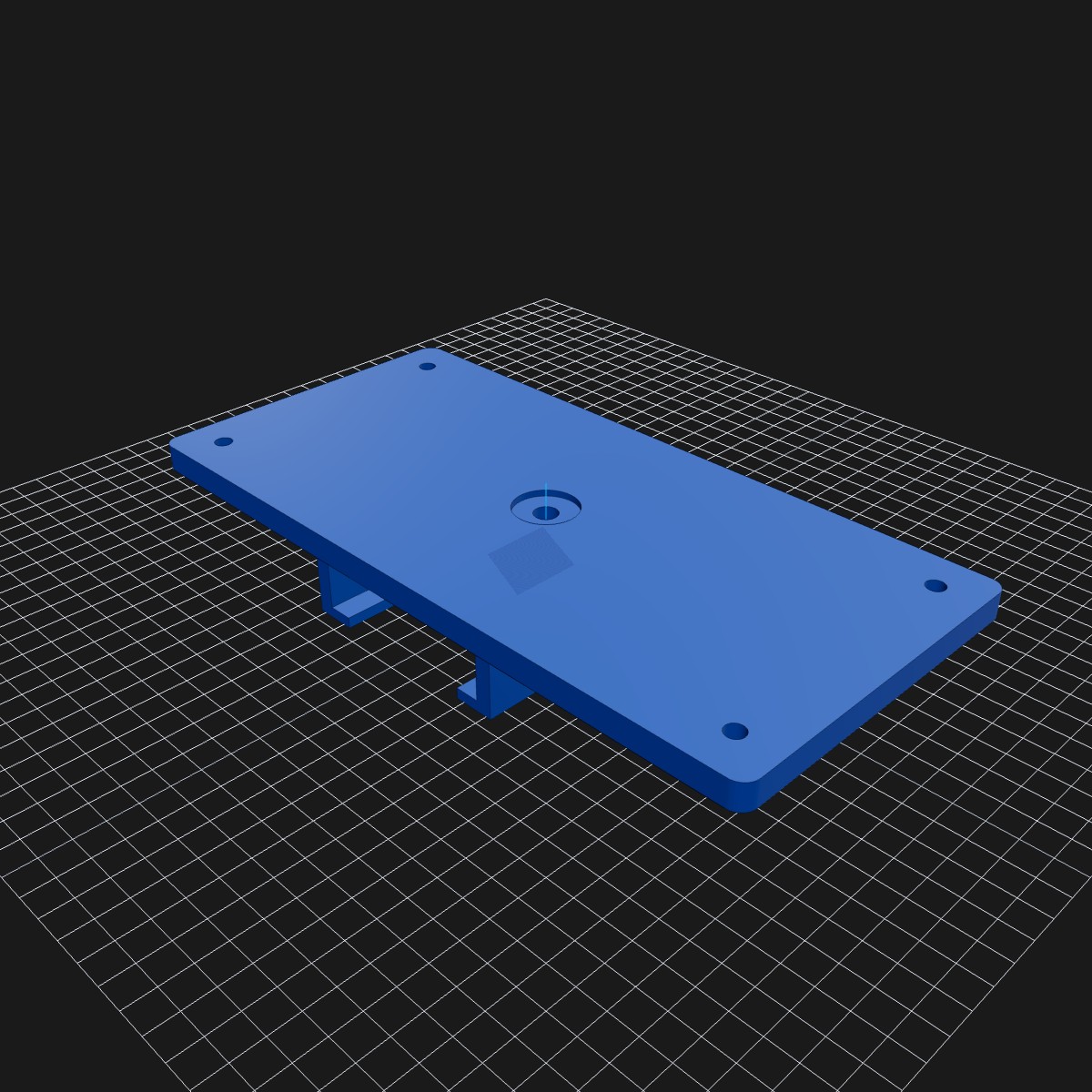 3D preview of This image contains the m3 hold locations of my power supply